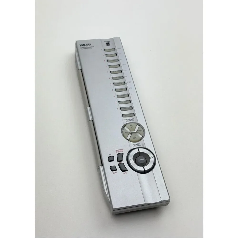 Yamaha Remote Control Transmitter RAV130 VV62710, Tested & Works Silver EQ2237